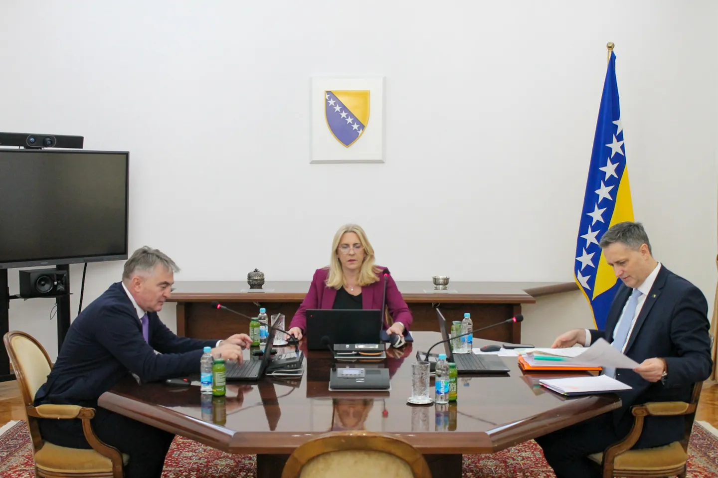Predsjedništvo BiH glasalo o nezakonitim radnjama vlasti entiteta Republika srpska